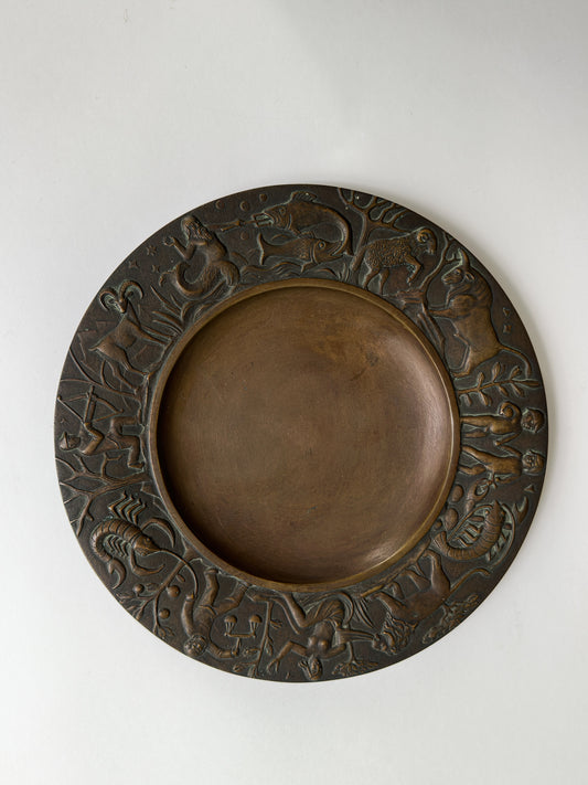 WALL BRONZE SCULPTURE 1925